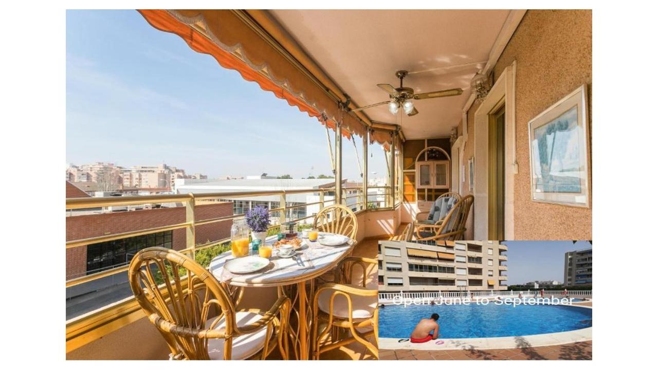 Apartmán Playa 500M Y Centro Pueblo 600M, Piscina, 4 Clim, 2 Parkings Santa Pola Exteriér fotografie