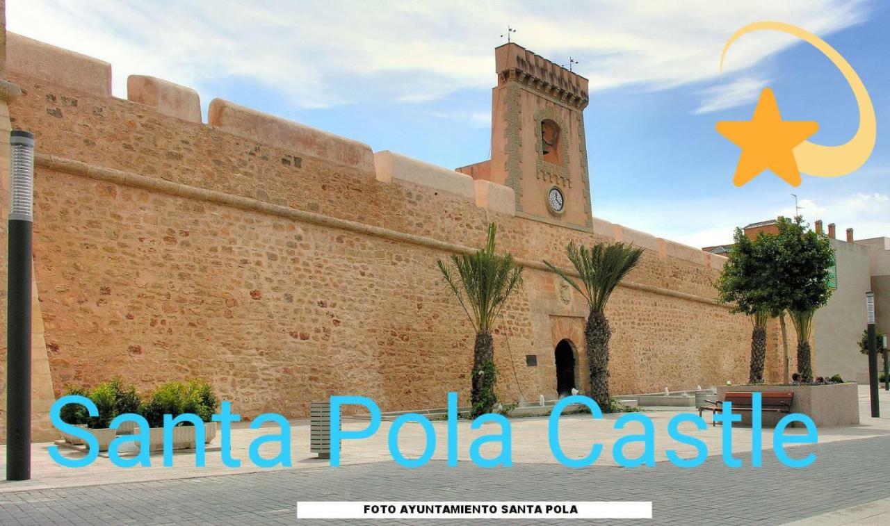 Apartmán Playa 500M Y Centro Pueblo 600M, Piscina, 4 Clim, 2 Parkings Santa Pola Exteriér fotografie