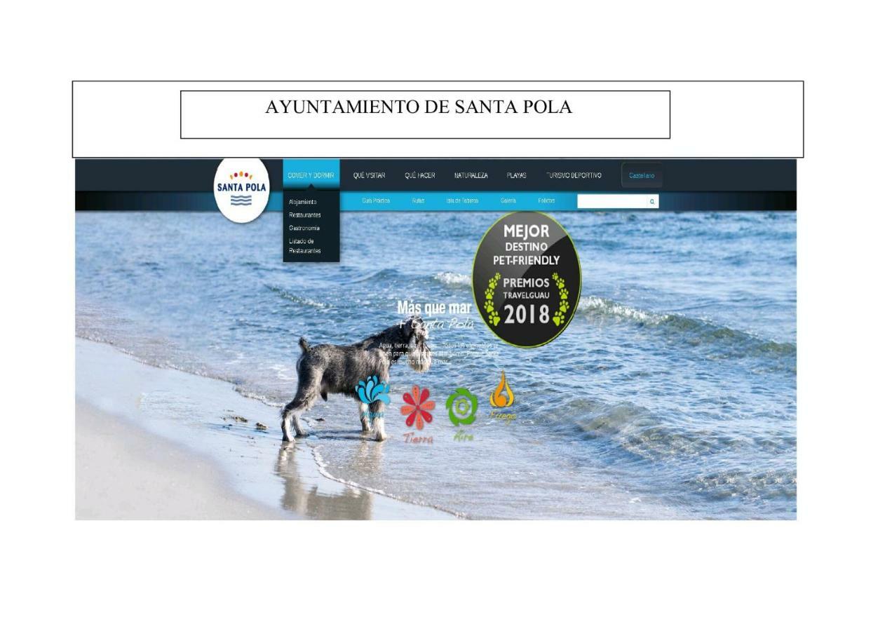 Apartmán Playa 500M Y Centro Pueblo 600M, Piscina, 4 Clim, 2 Parkings Santa Pola Exteriér fotografie